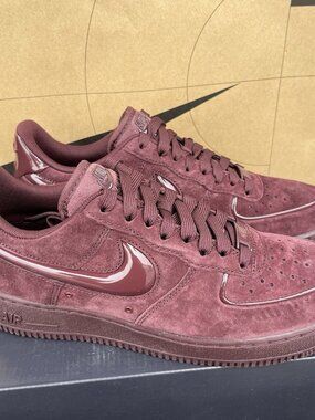 NEW Nike Air Force 1 '07 Low Burgundy Crush HV4406 600 Womens Size 8